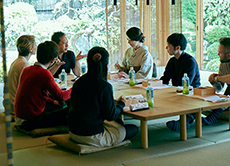 外国人旅行者と京都市民の交流ランチ