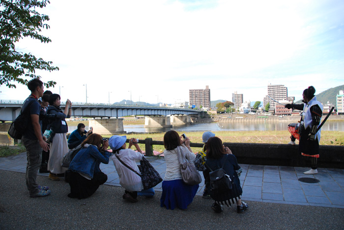 長良川おんぱく2013プログラム「写真家・澤田尚正と岐阜公園・女子的写真教室」