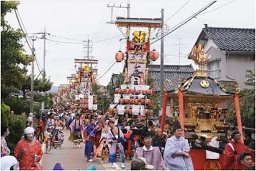 関東の学生に、祭り体験モニターツアー