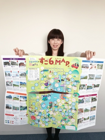 「琵琶湖周遊の歌めぐりすご6MAP」で滋賀の観光地を歌って巡ろう